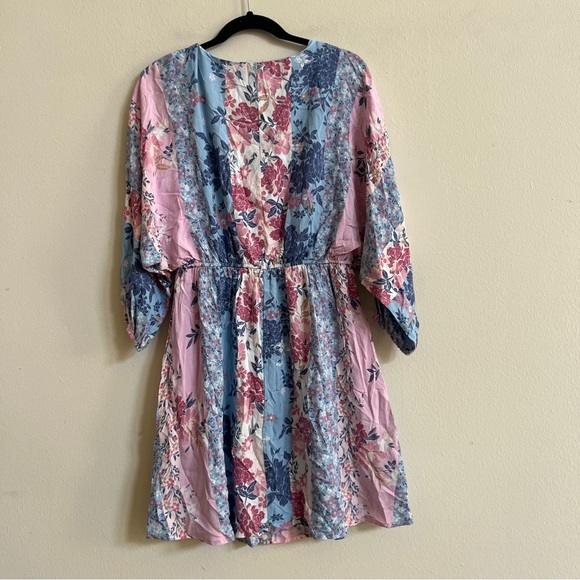 Savanna Jane Pastel Patchwork Floral Dress - Picture 3 of 3